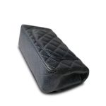 15C Charcoal Glittery Caviar Quilted Mini Rectangular Flap - Image 10