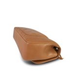Caramel Lambskin Quilted Medium Diana Double Flap Aged Gold Hardware - Image 3