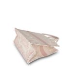 Dior Ecru and Pink Toile de Jouy Embroidery Book Tote Medium - Image 5