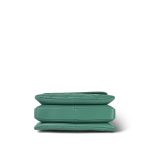 23C Green Lambskin Quilted Trendy CC Small Light Gold Hardware - Image 5