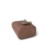 Lady D-Joy Rose des Vents Lambskin Cannage Micro - Image 7