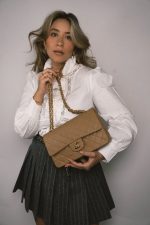 Vintage Caramel Lambskin Quilted Classic Flap Medium GHW - Image 2