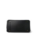 Birkin 35 Black Ardennes Gold Plated [G] Stamp - Image 11