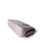 Iridescent Light Pink Python Medium Classic Double Flap LGHW - Image 12