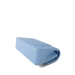 23P Light Blue Caviar Quilted Classic Flap Small Light Gold Hardware - Image 13