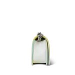 18P Cuba Rainbow Caviar Quilted Boy Bag Old Medium Silver Hardware - Image 4