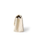 Ivory Aged Calfskin Quilted Mini Reissue Flap Aged Gold Hardware - Image 3