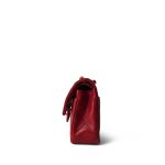 Red Lambskin Quilted Classic Flap Gold Hardware - Image 2