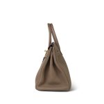 Birkin 30 Etoupe Togo Gold Plated C Stamp - Image 11
