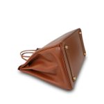 Birkin 35 Noisette Gold Plated [G] Stamp - Image 5