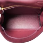 Kelly 25 Retourne Rouge H Togo Gold Plated Y Stamp - Image 15