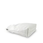 White Calfskin Quilted Mini 22 Bag Rainbow Hardware - Image 10