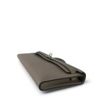 Kelly Cut Clutch Gris Asphalt Swift Palladium Plated A Stamp - Image 8