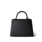 Kelly Sellier 25 Black Epsom Gold Plated Y Stamp - Image 13