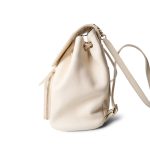 White Caviar Quilted Business Affinity Backpack LGHW - Image 6