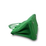 Hermes Birkin 30 Bambou Togo Palladium Plated [R] Stamp - Image 19
