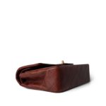 Vintage Red Lambskin Quilted Classic Flap Small GHW - Image 9