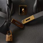 Birkin 30 Etain Veau Togo Rose Gold Plated Z Stamp - Image 3