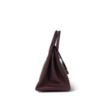 Birkin 30 Bordeaux Veau Togo Gold Plated A Stamp - Image 12