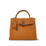 Kelly 28 Retourne Naturel Sable Ardennes Gold Plated W Circle Stamp - Image 13