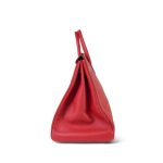 Birkin 40 Rouge Vif Ardennes Gold Plated [C] Stamp - Image 5