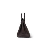Birkin 25 Chocolate Togo Palladium Plated [I] Stamp - Image 11