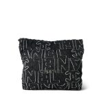 24A Black Denim Chanel Tufted 22 Hobo Bag Small - Image 3