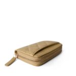Green Yellow Moss Caviar Quilted Classic Zip Coin Purse - Image 8