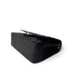 Black Caviar Quilted Jumbo Classic Flap Gold Hardware - Image 5