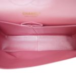 19S Iridescent Pink Caviar Quilted Jumbo Classic Flap Light Gold Hardware - Image 16