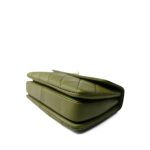 Dark Green Lambskin Quilted Trendy CC Small Light Gold Hardware - Image 8