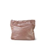 22A Metallic Pink / Rose Calfskin Quilted 22 Hobo Bag Small - Image 4