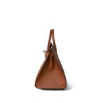Birkin 25 Sellier Gold Veau Epsom Gold Plated Z Stamp - Image 5