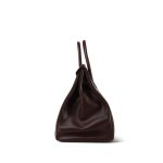 Birkin 35 Havana Evergrain Palladium Plated [L] Stamp - Image 11