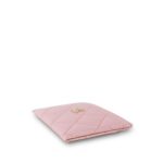 22C Light Pink Caviar Quilted Classic Card Holder LGHW - Image 5
