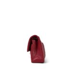 19B Red Caviar Quilted Small Classic Flap Light Gold Hardware - Image 11