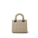 Christian Dior My ABC Lady Dior Light Beige Cannage Lambskin Small - Image 12