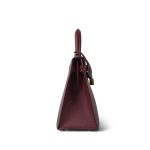 Kelly 28 Rouge H Epsom Sellier Gold Plated X Stamp - Image 8