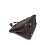 Birkin 25 Chocolate Togo Palladium Plated [I] Stamp - Image 16