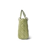Glossy Green Lady Dior Patent Cannage Small - Image 7