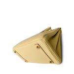 Birkin 25 Jaune Poussin Togo Gold Plated Z Stamp - Image 6