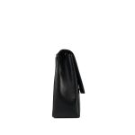 Black Lambskin Quilted Large CC Maxi Single Flap Bag Gold Hardware - Image 4