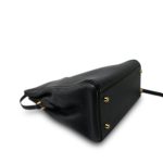 Kelly Sport PM Black Clemence Gold Plated [E] Stamp - Image 8