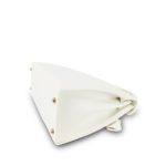 Kelly Sellier 28 White Veau Graine Gold Plated V Circle Stamp - Image 20
