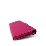 Kelly Cut Clutch Rose Tyrien Epsom Palladium Plated Q Square Stamp - Image 7