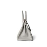 Birkin 30 Gris Perle Togo Palladium Plated D Stamp - Image 11