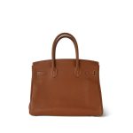 Birkin 30 Gold Togo Gold Plated C Stamp - Image 11