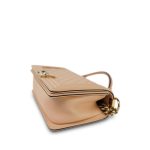 19S Beige Calfskin Quilted Top Handle Boy Bag Old Medium Light Gold Hardware - Image 6
