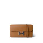 Constance Long To Go Wallet Caramel Evercolor Palladium Plated B Stamp - Image 10