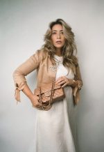22S Caramel Lambskin Quilted Classic Flap Small Light Gold Hardware - Image 6